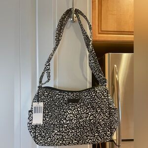 Vera Bradley BNWT On The Go Bag Black and White
